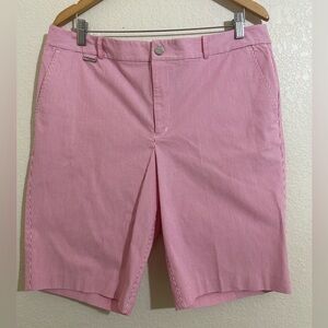 Ralph Lauren Pink Striped Women's Shorts